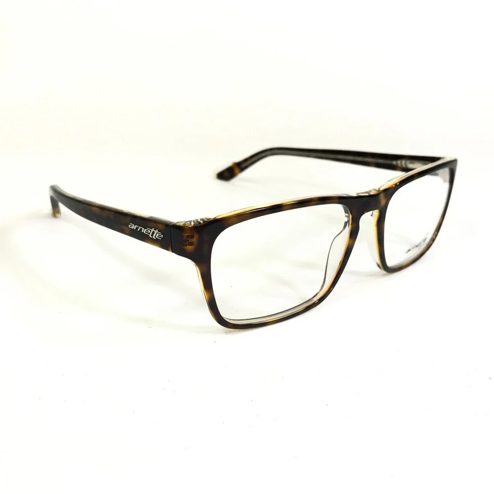 Arnette Eyeglasses Frames MOD.7050 1120 Brown Tortoise Clear 54-17-140